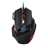 1 PC ITLY Nou Hyperspeed USB Gaming Mouse RGB Backlit Mouse ergonomic pentru jocuri 7D Esports Mouse cu fir pentru laptop PC Gamer
