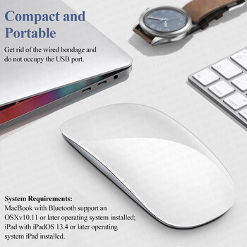 Για Apple Original Wireless Bluetooth Touch Magic Mouse For Macbook Pro Air Mini Laptop Tablet PC iPad Gaming Ergonomico Mouse