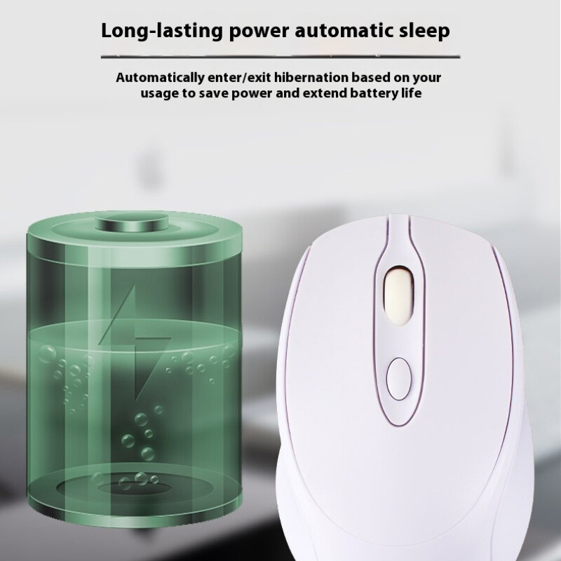 Punjivi Bluetooth miš Laptop PC Tablet Gaming Radni miš 2.4G USB prijemnik Miš za iPad Macbook Laptop Bežični miševi