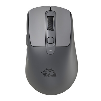 Belaidė žaidimų pelė BT 5.0/4.0 + 2.4Ghz su USB imtuvu Ergonomiška kompiuterio pelė, įkraunama asmeniniam nešiojamam kompiuteriui, nešiojamam kompiuteriui, staliniam kompiuteriui