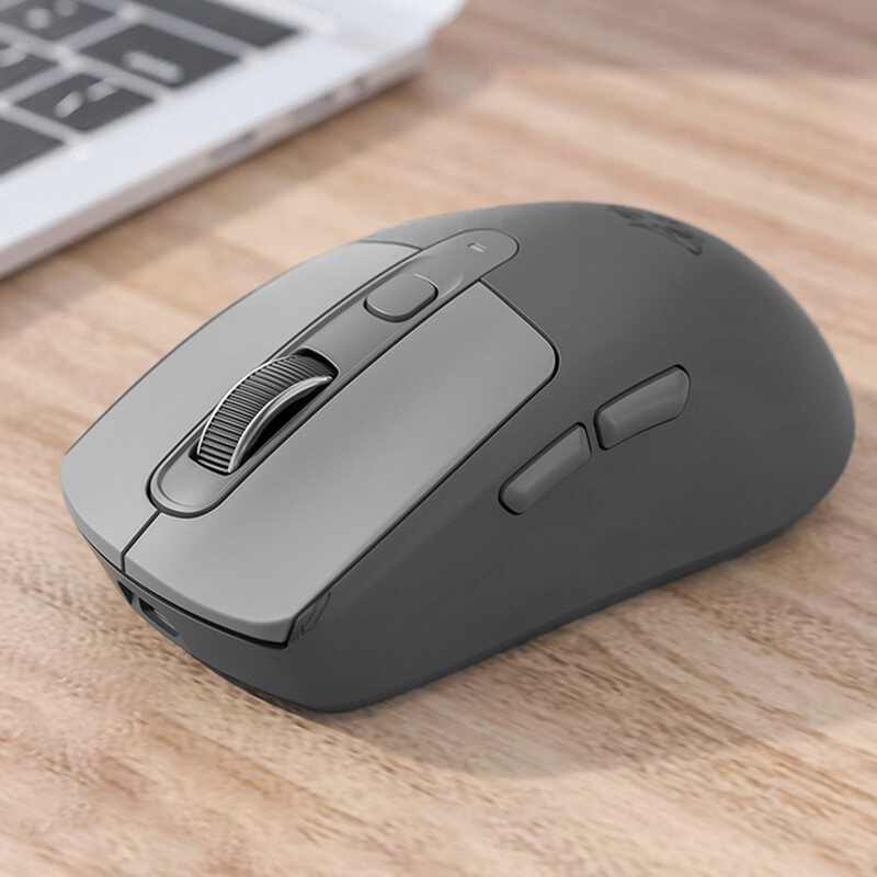 Juhtmeta mänguhiir BT 5.0/4.0 + 2,4 GHz USB-vastuvõtjaga Ergonoomiline taaslaetav arvutihiir sülearvuti sülearvuti lauaarvuti jaoks