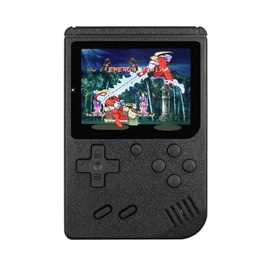 Retro nešiojama mini delninė vaizdo žaidimų konsolė 8 bitų 3,0 colių LCD spalvotas vaikų žaidimų grotuvas Integruotas 500 žaidimų Kalėdų dovana vaikams