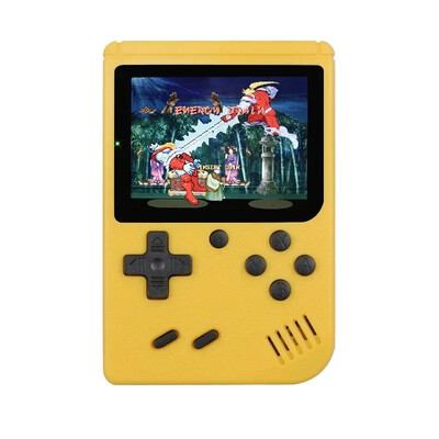 Retro nešiojama mini delninė vaizdo žaidimų konsolė 8 bitų 3,0 colių LCD spalvotas vaikų žaidimų grotuvas Integruotas 500 žaidimų Kalėdų dovana vaikams