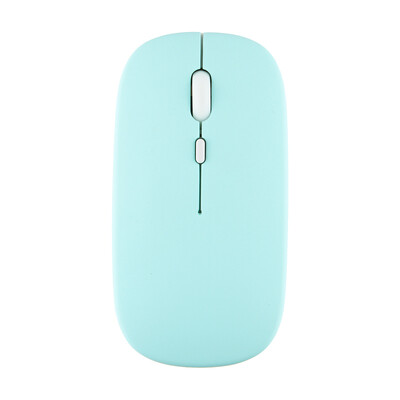 Belaidė įkraunama pelė Triukšminga dvigubo modelio 2.4G su Bluetooth suderinama pelė, skirta iPad/Samsung/Huawei nešiojamojo planšetinio kompiuterio pelė