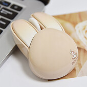 Cute Little Rabbit Bluetooth 2.4G juhtmeta hiir vaikne ergonoomiline DPI kuni 1600 vaigistusnupp, väike tüdrukule Macbook sülearvuti kontoris