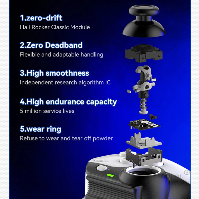 Karštas išpardavimas BSP D9 planšetinio kompiuterio valdiklio belaidė rankena, skirta perjungti žaidimui Blue-tooth tempimo vairasvirtė, skirta PS3 PS4 Android IOS žaidimų pultui