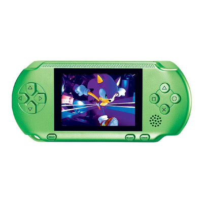 3 colių nešiojamasis 16 bitų retro PXP3 plonos stoties vaizdo žaidimų grotuvas delninis žaidimų konsolė 2 vnt žaidimų kortelė, įmontuota 156 klasikiniai žaidimai