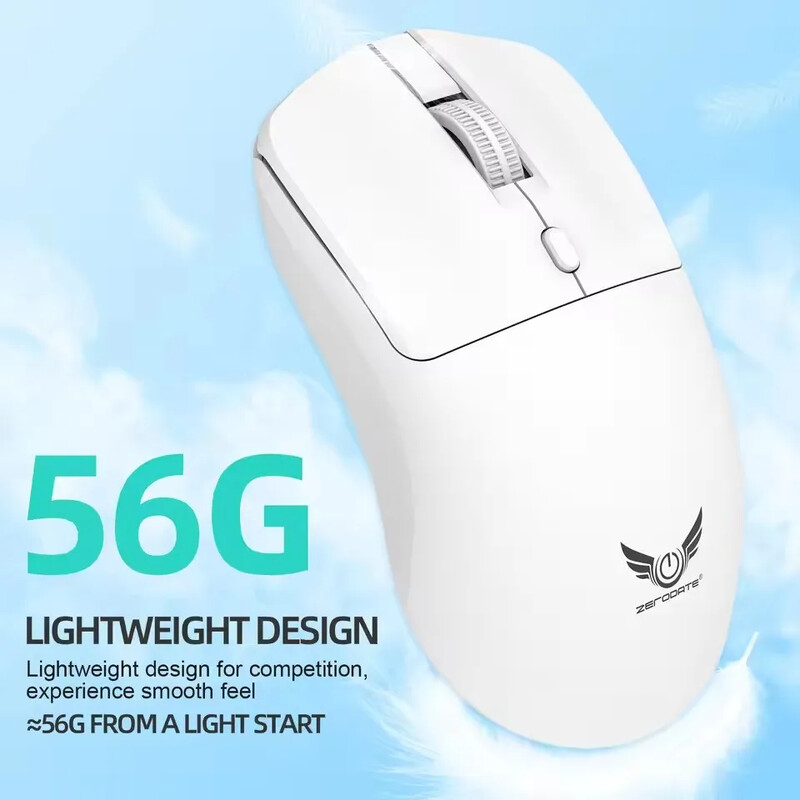 2.4G bežični miš s gumbom za podešavanje DPI-ja za PC prijenosno računalo Macbook Pro miševi za igranje, ergonomski 800-1200-1600 DPI miš, punjivi miševi