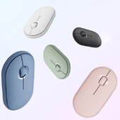 Silent Mouse M350 Bluetoothi kahevormiline juhtmevaba kontorihiir 2,4G+Bluetoothi kaherežiimiline sülearvuti ülitäpse akuhiir