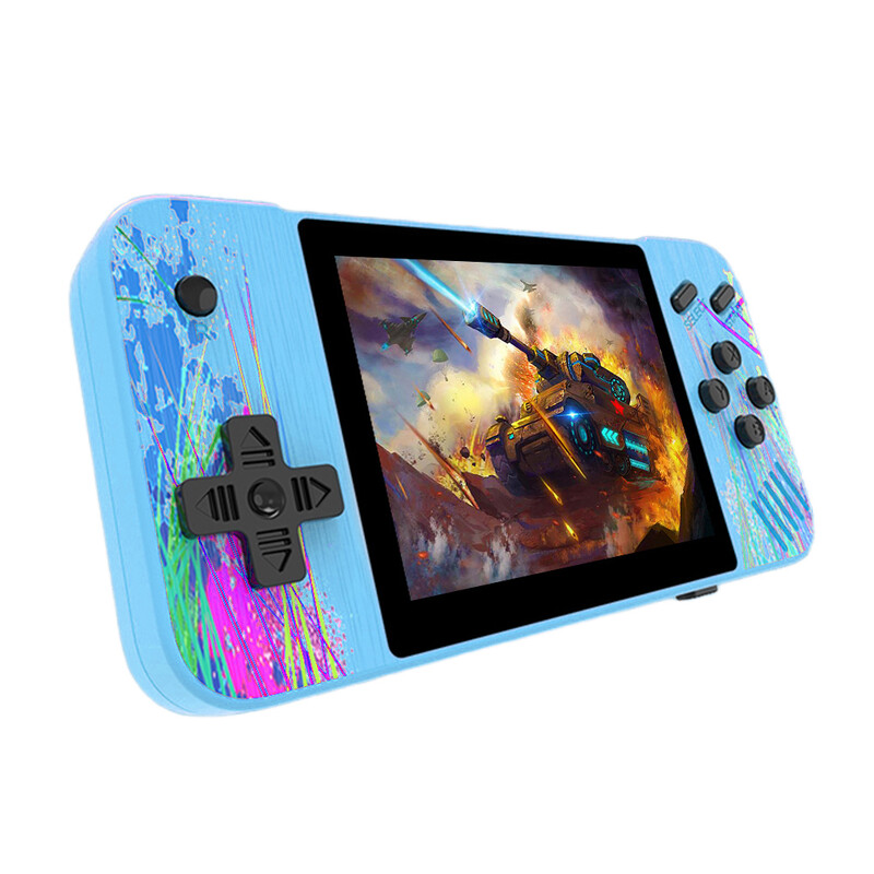 Retro delninė vaizdo žaidimų konsolė 3,5 colio LCD ekranas AV išvestis Klasikinis vaizdo žaidimų grotuvas 800 žaidimų dovana vaikams suaugusiems