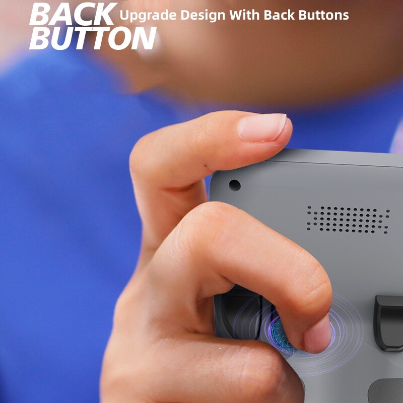 D007 Plus/ X6 3,5 colio IPS ekranas delniniai žaidimų grotuvai Dual Joystick 10000+ Game Retro įrenginiai Nešiojami žaidimų pultai