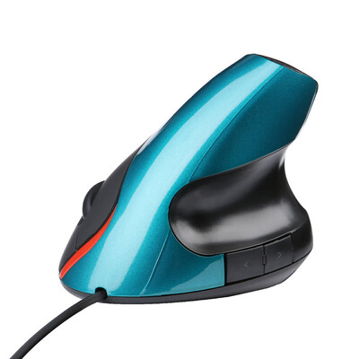 Ergonomiška vertikali pelė USB kištukas Laidinis dešinės rankos kompiuterinės žaidimų pelės 1,5 m linijos ilgio optinė pelė žaidimų pelė, skirta nešiojamam kompiuteriui