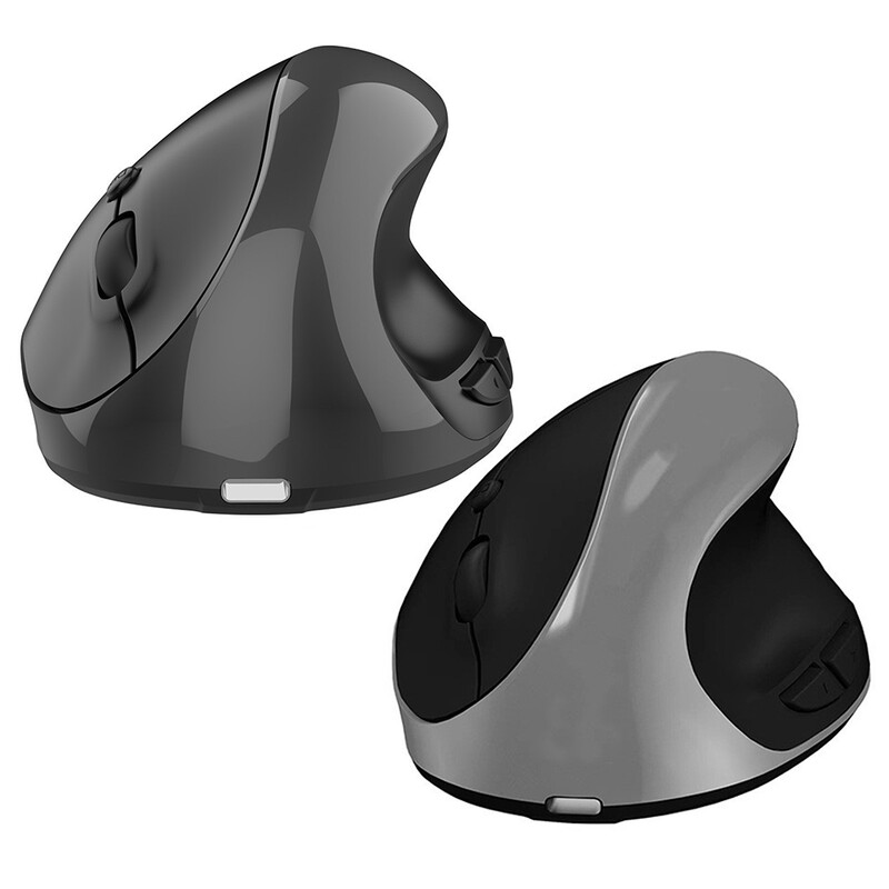 2.4G okomiti bežični miš Punjivi okomiti miš Bežični okomiti ergonomski optički miš za prijenosno stolno računalo Macbook