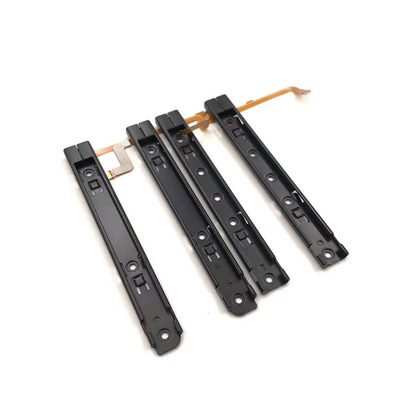 Originaalosa parem ja vasak liugsiin koos painduva kaabli kinnitusosaga Nintendo Switchi OLED-konsooli NS ümberehitusraja jaoks