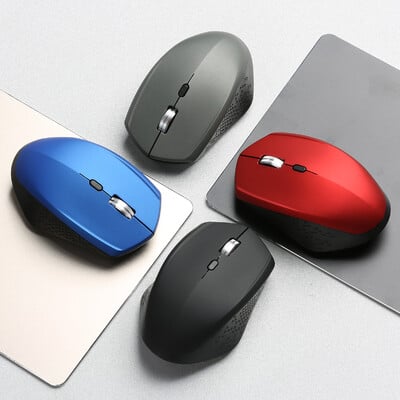 Mouse fără fir 2,4 Ghz cu receptor USB pentru laptop Mac PC Mouse ergonomic pentru computer 6 butoane 1600 DPI Mouse Office Joc Endurance