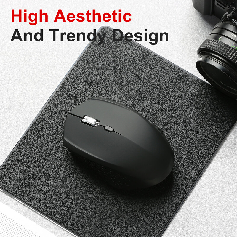 Bežični miš 2.4 Ghz s USB prijemnikom za prijenosno računalo Mac PC Ergonomski računalni miš 6 tipki 1600 DPI Miševi Uredske igre Izdržljivost