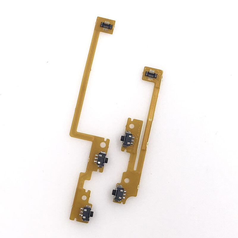 1 комплект резервни части LR бутон гъвкав кабел за 3DS 3DSXL LR превключвател плосък кабел LR лента за нов 3DS XL LL