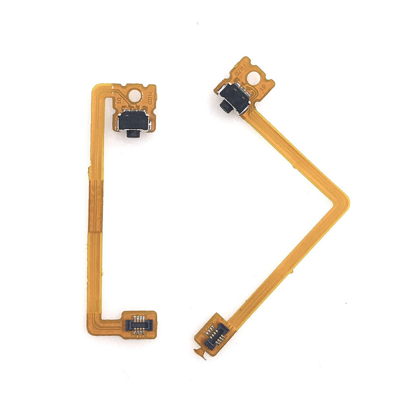 1 комплект резервни части LR бутон гъвкав кабел за 3DS 3DSXL LR превключвател плосък кабел LR лента за нов 3DS XL LL