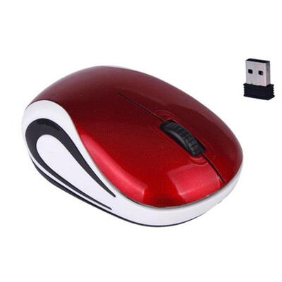Veleprodaja Bežični bežični miš Slient 3 gumba Računalni miš 1200DPI Gaming miševi 2.4G optički miš Gamer za PC prijenosno računalo