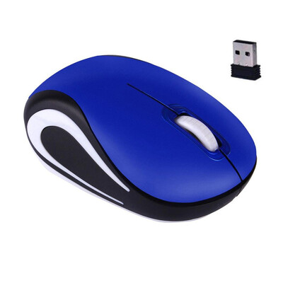 Veleprodaja Bežični bežični miš Slient 3 gumba Računalni miš 1200DPI Gaming miševi 2.4G optički miš Gamer za PC prijenosno računalo