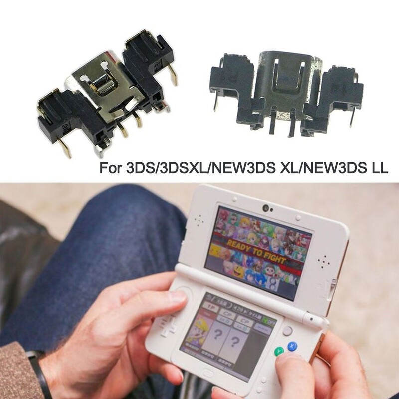 Port de încărcare universal Origin Piese de schimb Port de alimentare Reparare Priză de încărcare pentru 3DS/3DSXL/NEW3DS XL/NEW3DS LL
