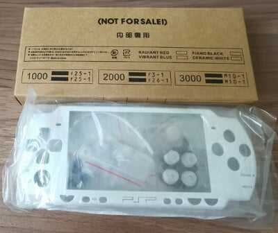 Kristāla krāsas priekš PSP2000 PSP 2000 2006 spēļu konsoles apvalka nomaiņas pilna korpusa vāka futrālis ar pogu komplektu