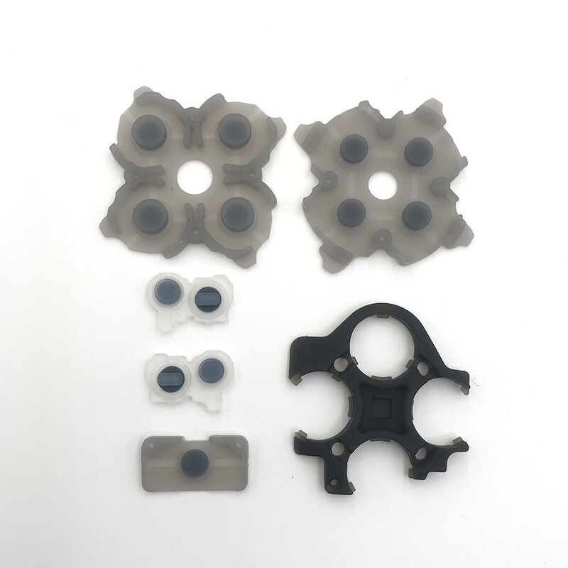 Проводими гумени подложки за PS5 V1 V2 V3 Бутони на контролера Контактна гума Проводима силиконова гума