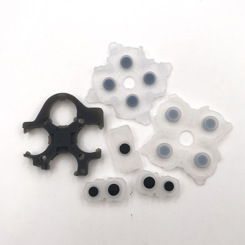 Проводими гумени подложки за PS5 V1 V2 V3 Бутони на контролера Контактна гума Проводима силиконова гума