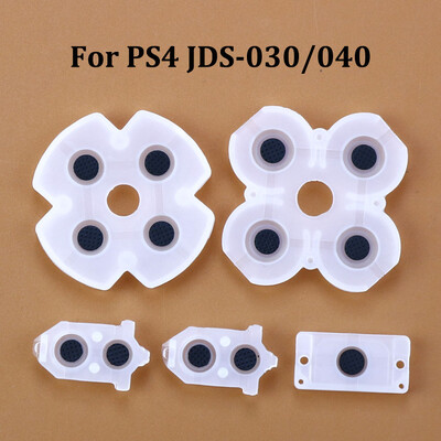JCD за PS4 JDM-001/010 JDS-030/040/050/055 Силиконов проводим гумен бутон D Pad за PS5 PS4 Pro PS3 PS2 PSP1000 контролер