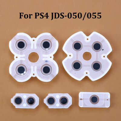 JCD за PS4 JDM-001/010 JDS-030/040/050/055 Силиконов проводим гумен бутон D Pad за PS5 PS4 Pro PS3 PS2 PSP1000 контролер