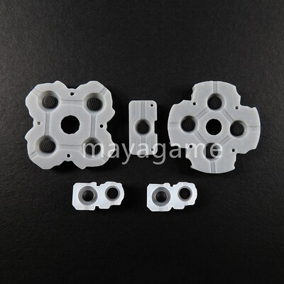 1 komplekti LR juhtivad kummipadjad PS5 V1 V2 V3 jaoks. Juhtnuppude kontakti silikoon Playstation 5 jaoks