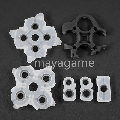 1 komplekti LR juhtivad kummipadjad PS5 V1 V2 V3 jaoks. Juhtnuppude kontakti silikoon Playstation 5 jaoks