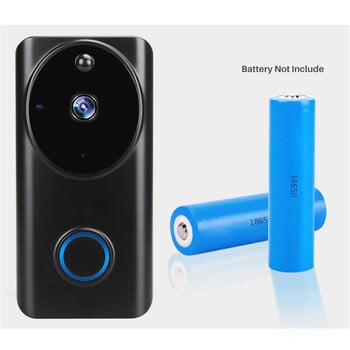 Visual Wireless Doorbell WiFi Outdoor HD Camera Security Κουδούνι πόρτας Βίντεο ενδοεπικοινωνία Φωνητική αλλαγή Οθόνης σπιτιού Πόρτα για τηλέφωνο