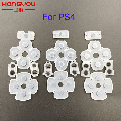 Για Sony Playstation 4 PS4 Controller JDS 001 011 030 JDM 050 055 Conductive Silicone Rubber Pads for Dualshock 4 L2 R2 Buttons