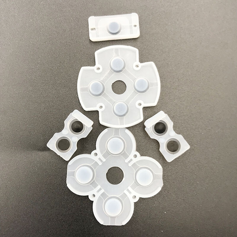 Za Sony Playstation 4 PS4 kontroler JDS 001 011 030 JDM 050 055 Vodljivi silikonski gumeni jastučići za Dualshock 4 L2 R2 gumbe