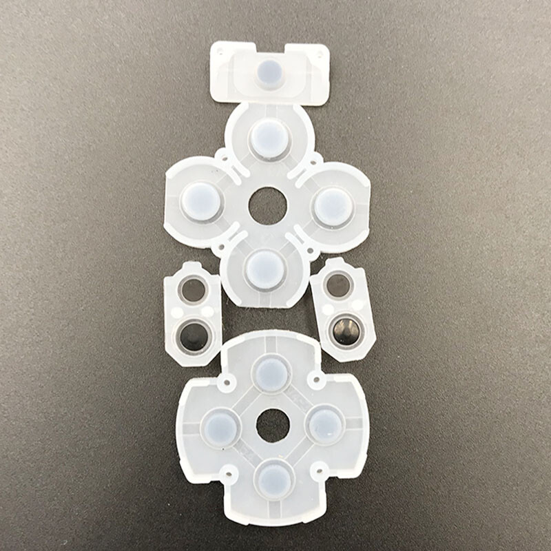 Za Sony Playstation 4 PS4 kontroler JDS 001 011 030 JDM 050 055 Vodljivi silikonski gumeni jastučići za Dualshock 4 L2 R2 gumbe