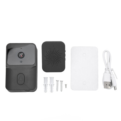 Turvauksekell video uksekell 2 Way Talk HD IR öönägemine WiFi sisetelefoni kaamera uksekell 19 helinaga kodukorteri jaoks