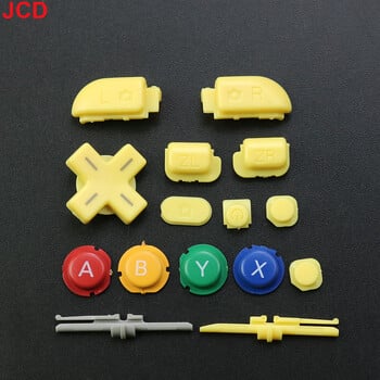 JCD 1Set For New 3DSXL 3DSLL Host Full Set Complete D Pad ABXYLR ZL ZR Home ON OF Power Buttons for New 3DS XL LL