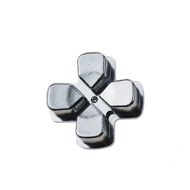 JCD 1 комплект PS5 Метални алуминиеви бутони Thumbsticks Аналогов Grip & Action Bullet Buttons & Direction D-pad Keys For PS5 Controller