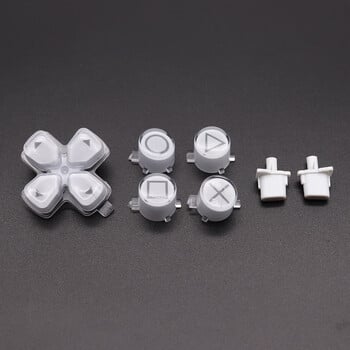 Για αντικατάσταση χειριστηρίου PS5 Dpad και ABXY Jelly Button Trigger Key Trigger Repair Parts For PS5 V1 V2 V3 option and Share Buttons