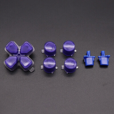 За PS5 Controller Replacement Dpad и ABXY Jelly Button Trigger Key Ремонтни части За PS5 V1 V2 V3 опция и бутони за споделяне