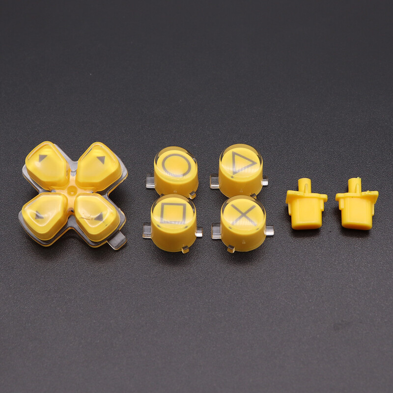 За PS5 Controller Replacement Dpad и ABXY Jelly Button Trigger Key Ремонтни части За PS5 V1 V2 V3 опция и бутони за споделяне