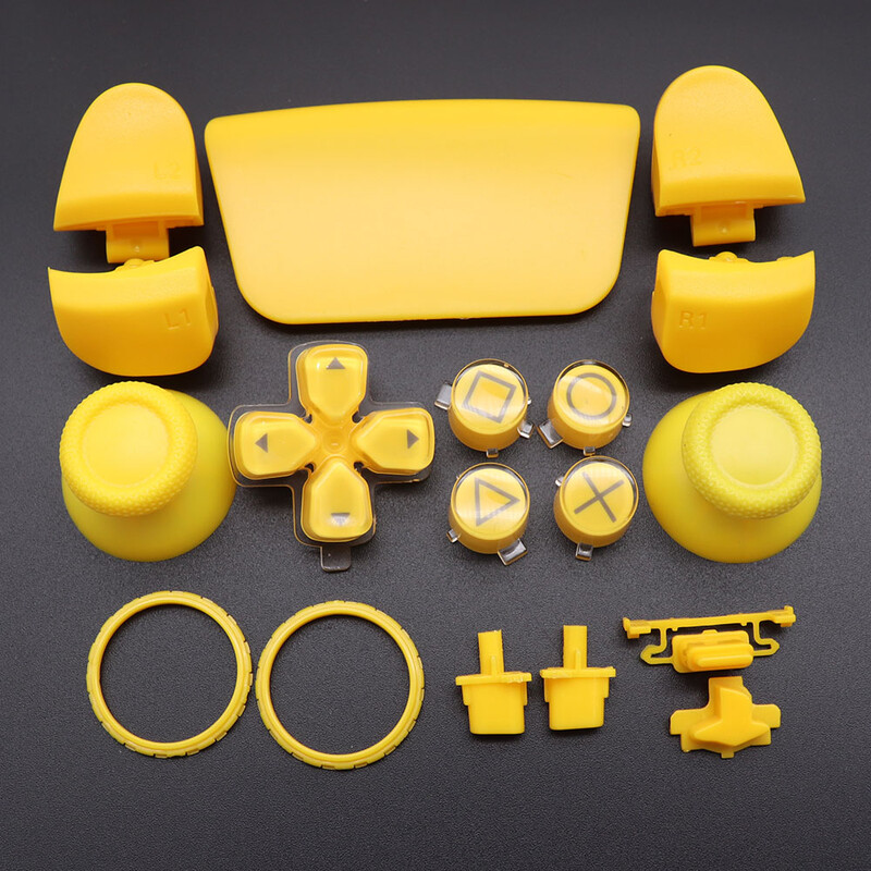 Asendusnuppude komplekt D-Pad L1 R1 L2 R2 päästikunupu võtme aktsentrõngas PS5 V3 3.0 BDM-030 kontrolleri jaoks