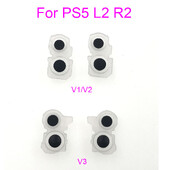 2 perechi tampoane conductive din cauciuc pentru butoane din cauciuc pentru controlerul PS5 L2 R2 L1 R1