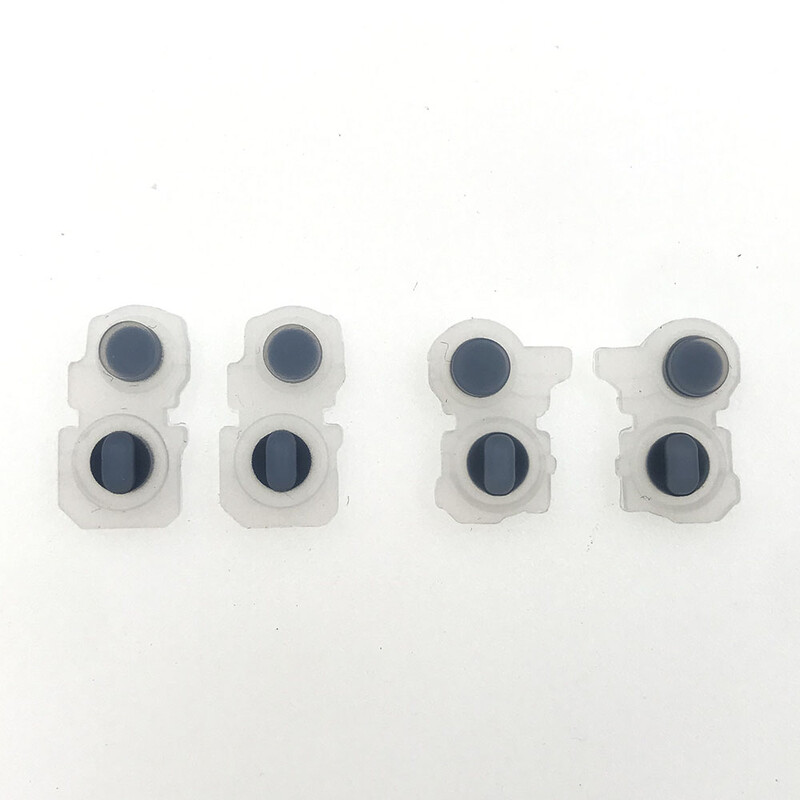 2 perechi tampoane conductive din cauciuc pentru butoane din cauciuc pentru controlerul PS5 L2 R2 L1 R1