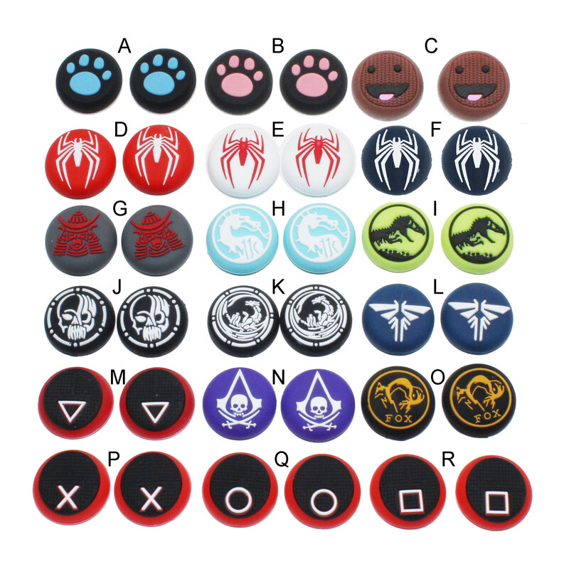 2 kom Thumb Stick S Kućišta Joystick Grip Zaštitna torbica za PS5 PS4 Switch Pro Xbox 360 Silikonska navlaka za Thumbstick Joystick