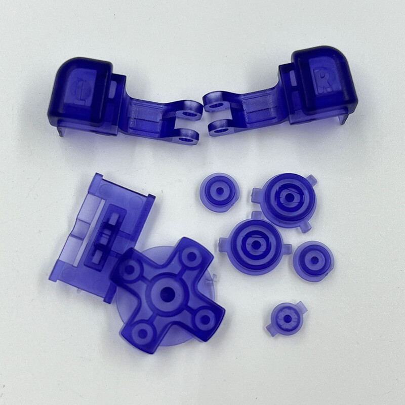 Nintendo Gameboy Advance SP GBA SP asendusnupud selged AB, LR, D-PAD