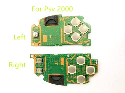 Originaal vasak parem klaviatuur PCB lülitusplaat PSV PS jaoks VITA 1000 Wifi 3G versioon PSVITA PSV 2000 PSV2000 20xx