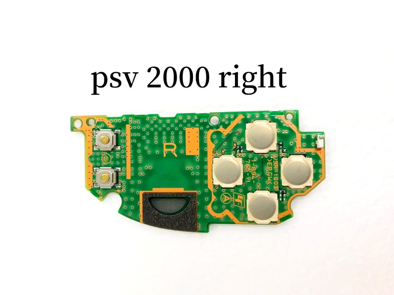 Originaal vasak parem klaviatuur PCB lülitusplaat PSV PS jaoks VITA 1000 Wifi 3G versioon PSVITA PSV 2000 PSV2000 20xx