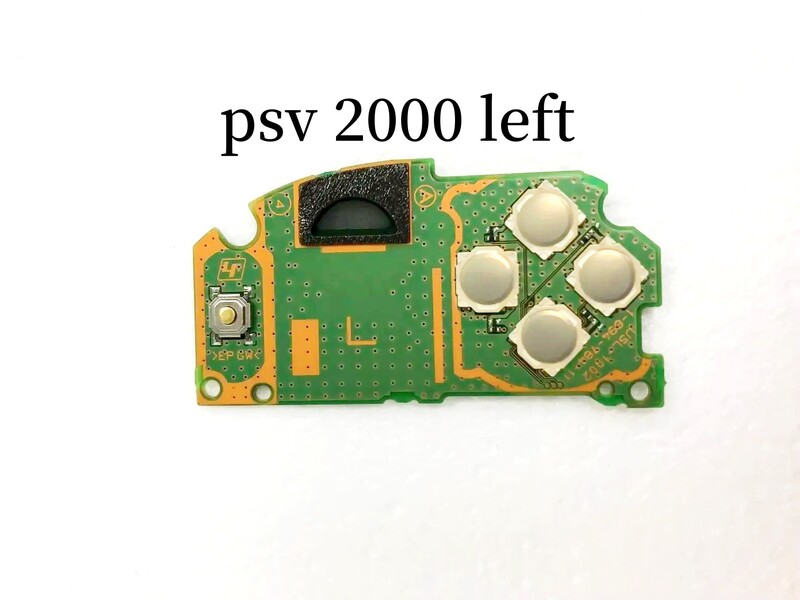 Originaal vasak parem klaviatuur PCB lülitusplaat PSV PS jaoks VITA 1000 Wifi 3G versioon PSVITA PSV 2000 PSV2000 20xx